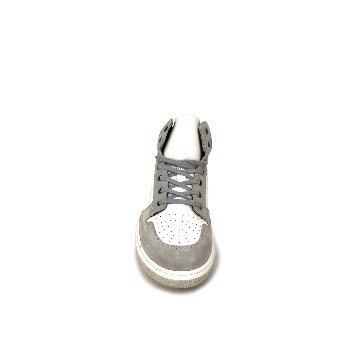 Sneakers basket zebrato glitter grigio